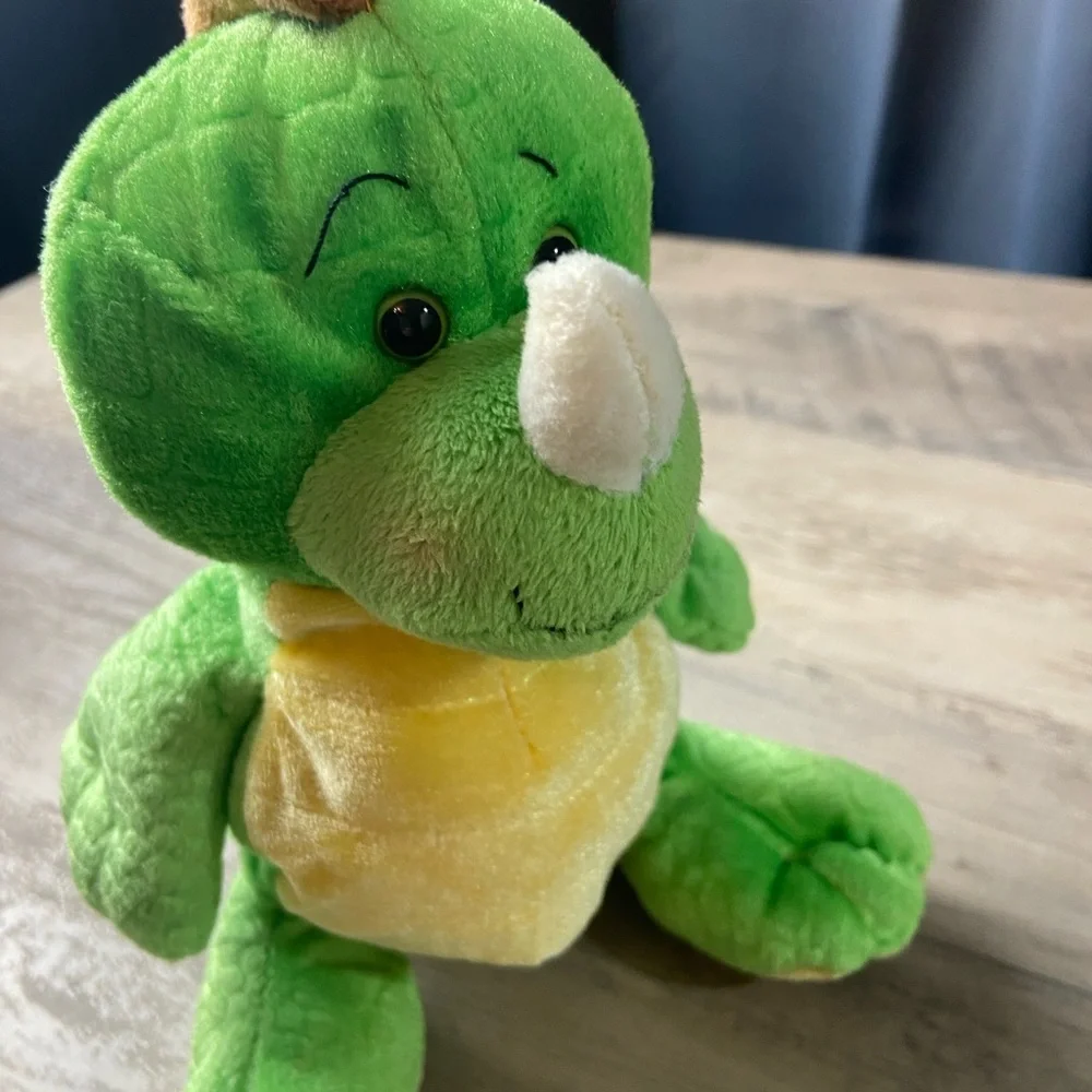 Ganz Plush Key Lime Dino Stuffed Animal HM185‎ No Code 9